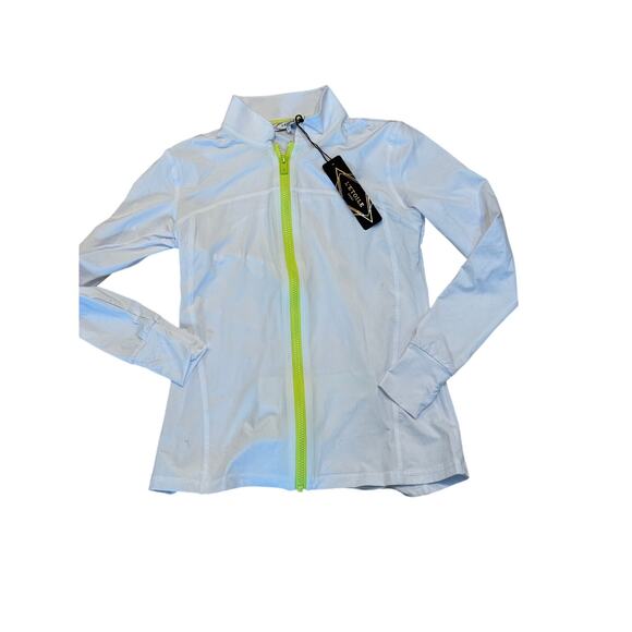 (S) NWT $165 L'Etoile Sport White Performance Jacket - Picture 4 of 6